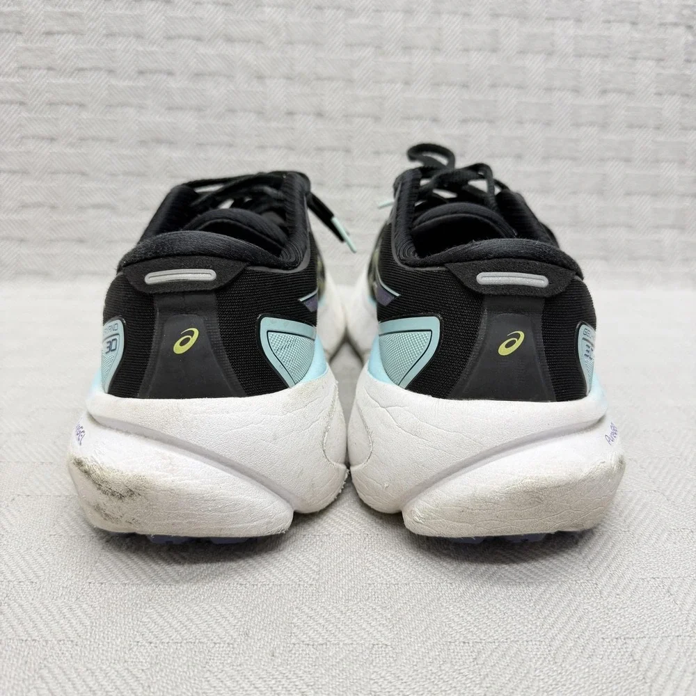 ASICS GEL-Kayano 30 Black Womens Size 10.5 Running Shoes PureGEL‎ FFBlast+